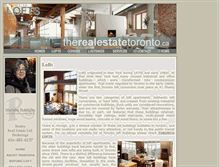 Tablet Screenshot of lofts-toronto.com